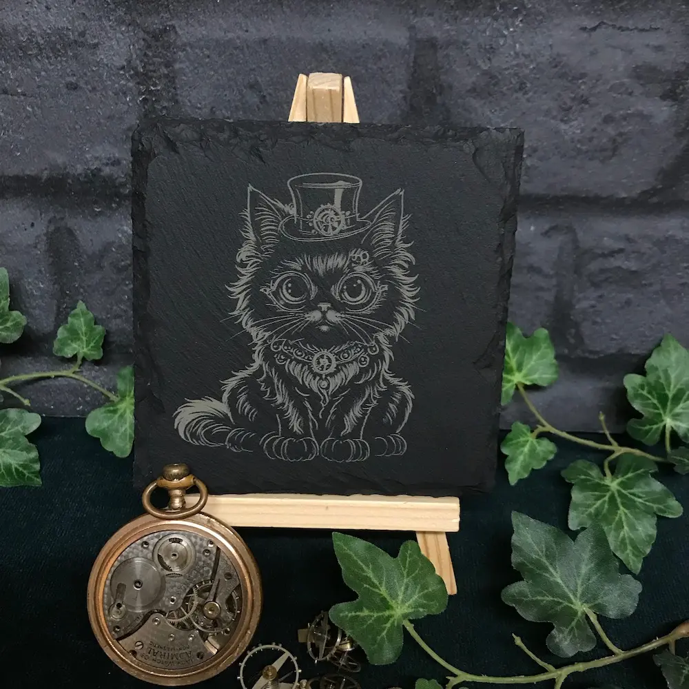 03-steampunk-cat-slate-coasters.webp