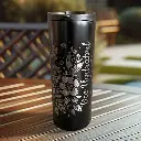 Bee-hydrated travel cup back.webp
