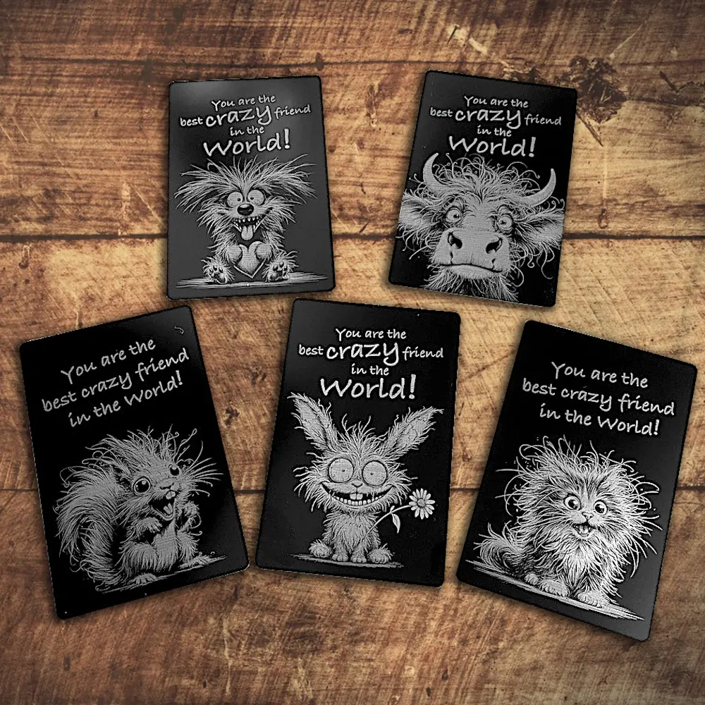 Crazy Best Friend Cards
