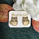 Cats in Cups - Barista Stud Earrings