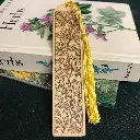 Floral 03 - Laser Engraved Bookmark