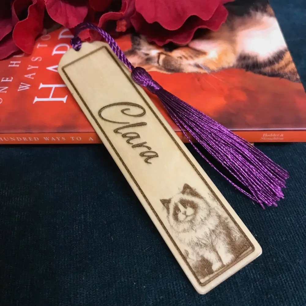 Ragdoll Cat - Personalised Bookmark