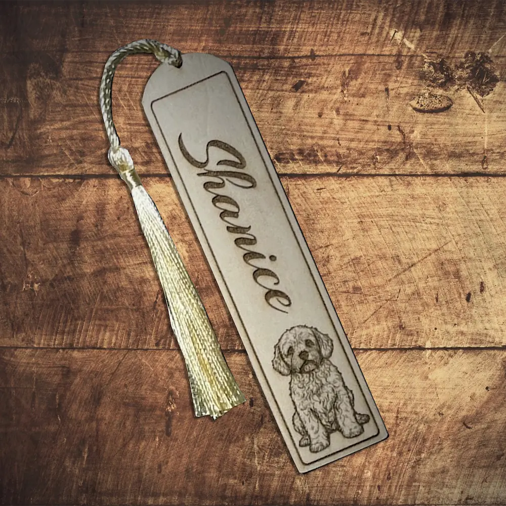 Cockapoo - Personalised Bookmark
