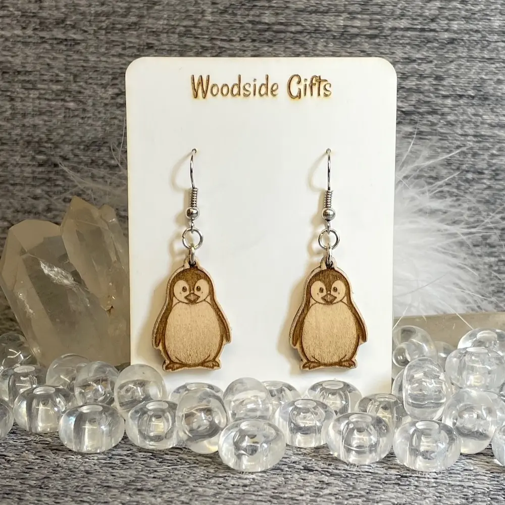 Penguin - Dangly Earring