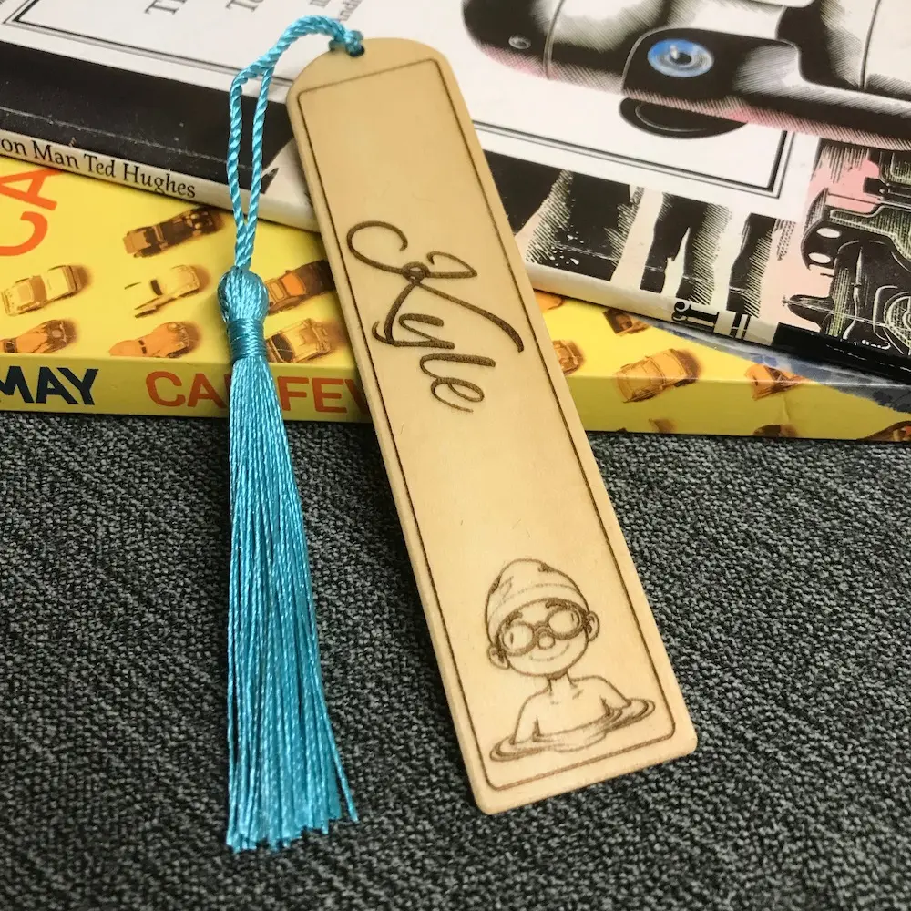 Swimmer - Personalised Bookmark