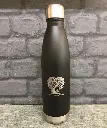 Laser engraved insulated bottle