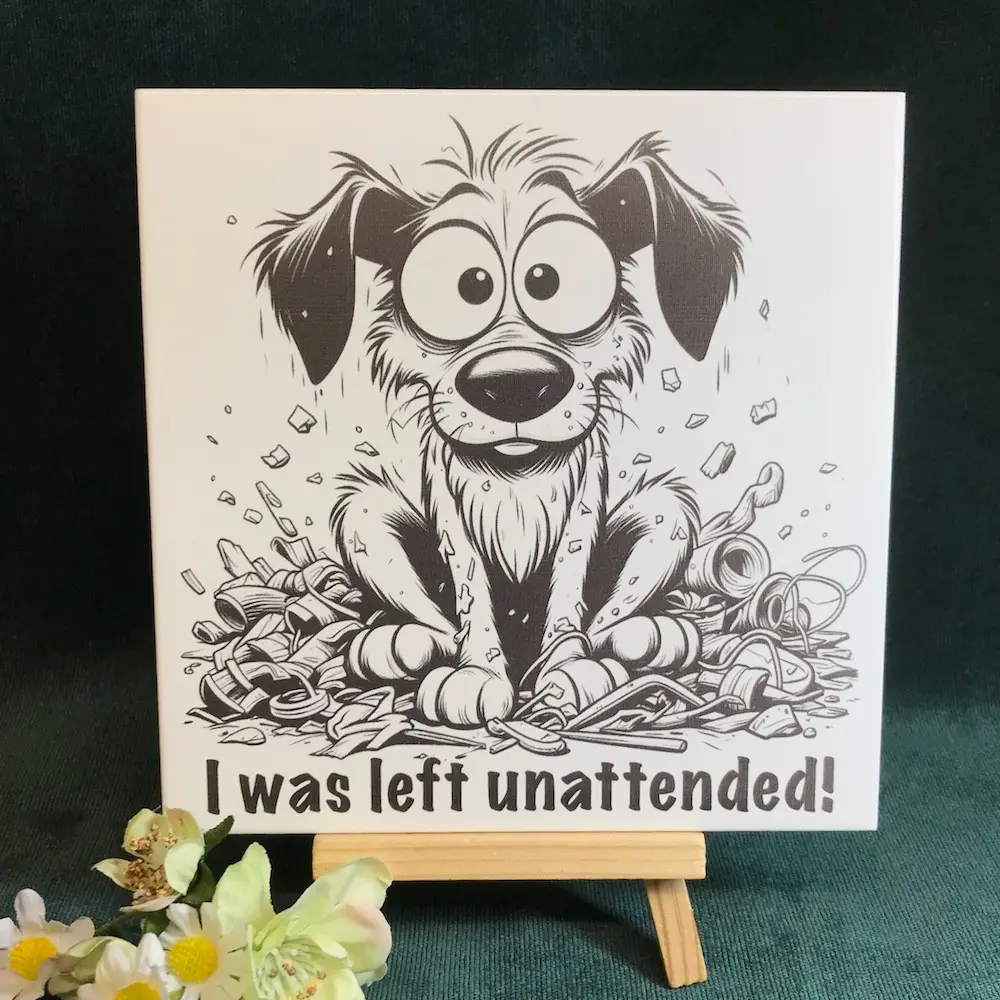 Naughty Dog Tile