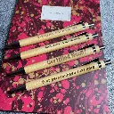 Personalised Fun Text Bamboo Pens