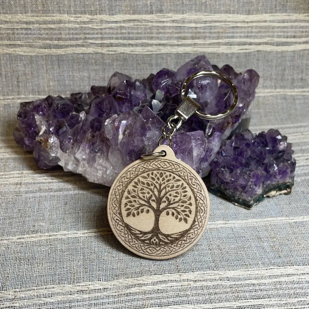 Celtic Tree of Life Keyring