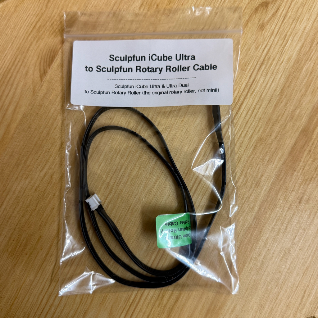 Sculpfun iCube Ultra & Ultra Dual to Original Rotary Roller Custom Cable