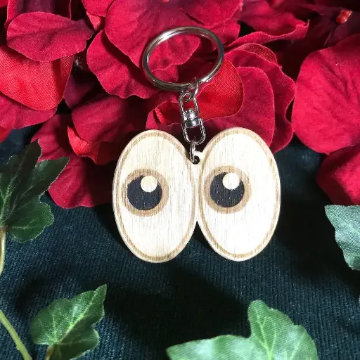 Eyes - Emoji Style Keyring