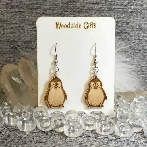 Penguin - Dangly Earring