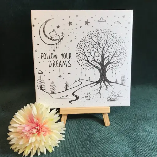 Follow Your Dreams Tile