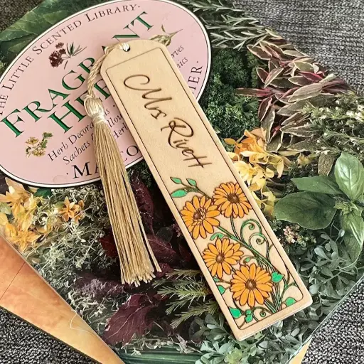 Daisies - Personalised Bookmark