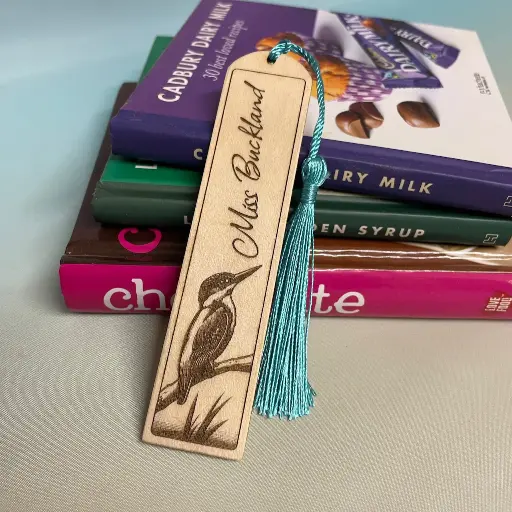 Kingfisher - Personalised Bookmark
