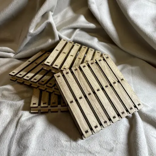 Wooden Pallet Coasters